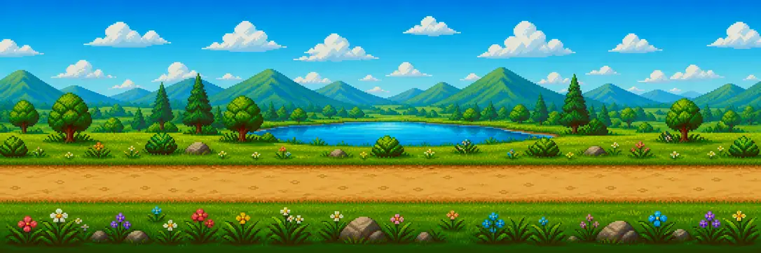 DigiPet 傍晚宠物场景截图